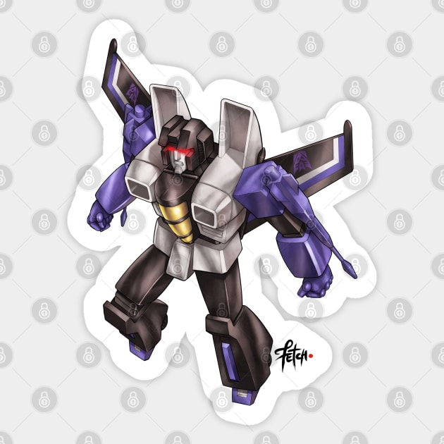 Skywarp Sticker by Fetch